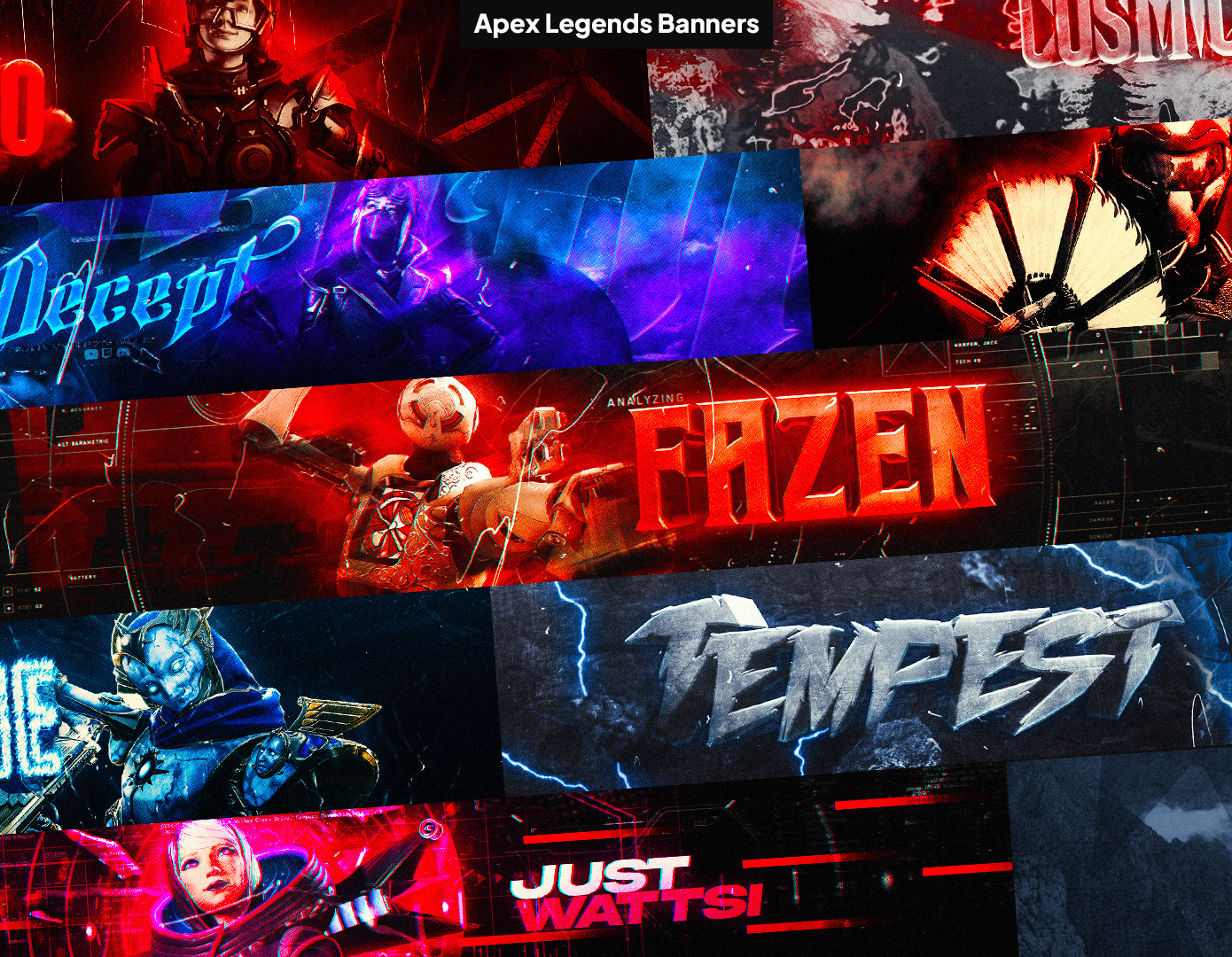 Apex Legends Banners/Headers by GstaikDesigns apex apex legends apex legends banner apex legends banner and logo apex legends design apex legends twitter banner banner banner and logo banners design discord graphic design header headers legends logo twitter twitter apex legends youtube youtube apex banner