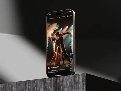 Vuur – Short Video App UI Design appdesignshowcase contentexperience creativeapps designforcreators madewithfigma microux minimaldesign mobileappdesign productdesign reelapp ui uiinspiration videoapp
