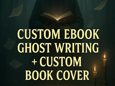 Custom eBook Cover Design + Ghostwriting for Self-Help Author customcoverdesign
