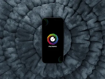 FILTERX (IOS)Filter Images Mobile Application app branding design graphic design illustration logo typography ui ux vector