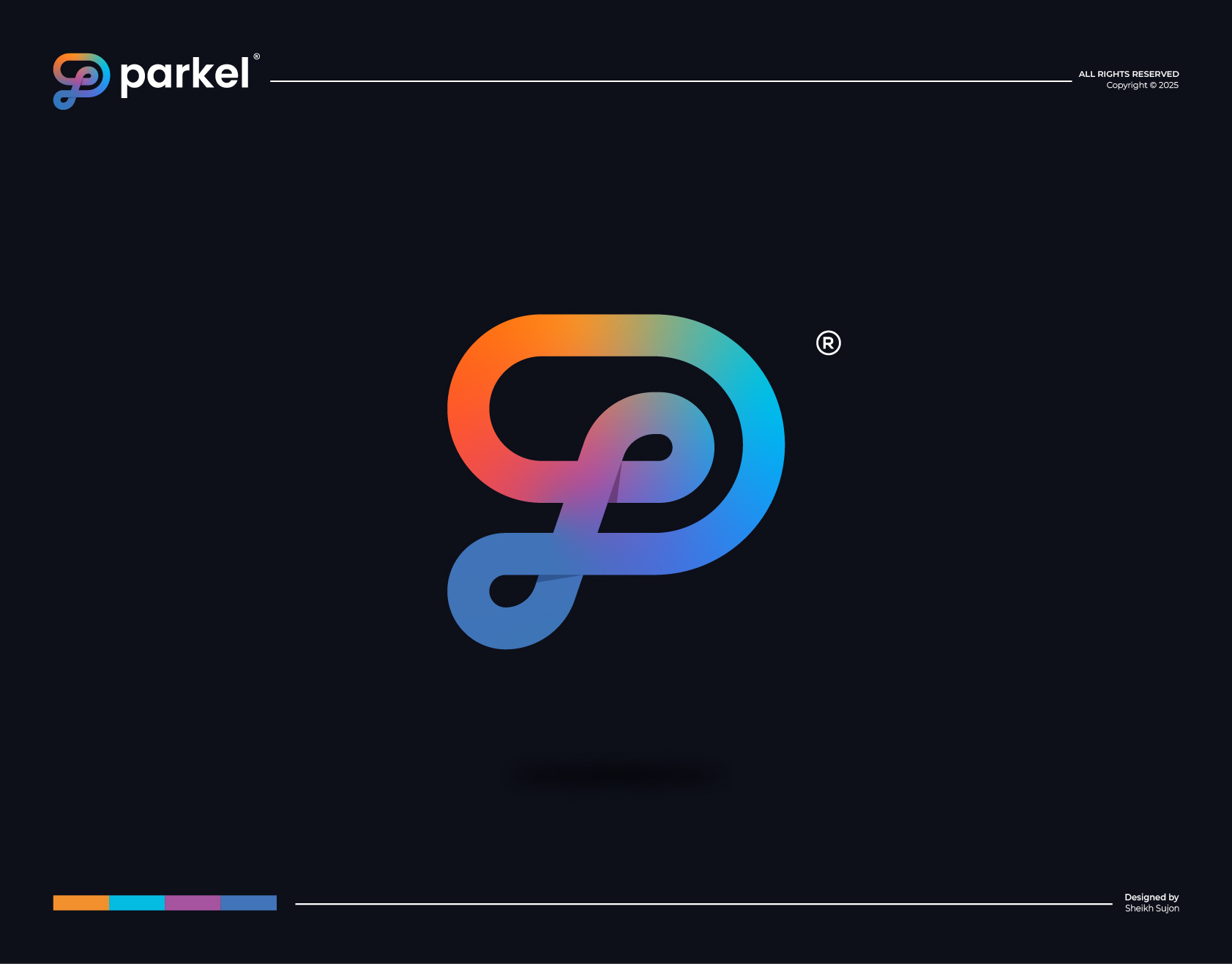 Parkel Logo Design (Unused) best letter logo best logo designer branding business logo company logo corporet logo creative logo design graphic design illustration letter p logo logo logo design logos p logo parkel logo shop logo tech logo typography vector