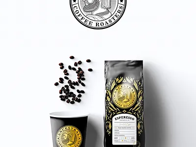 BRANDING DESIGN AND PACKAGING FOR ANCESTRAL COFFEE