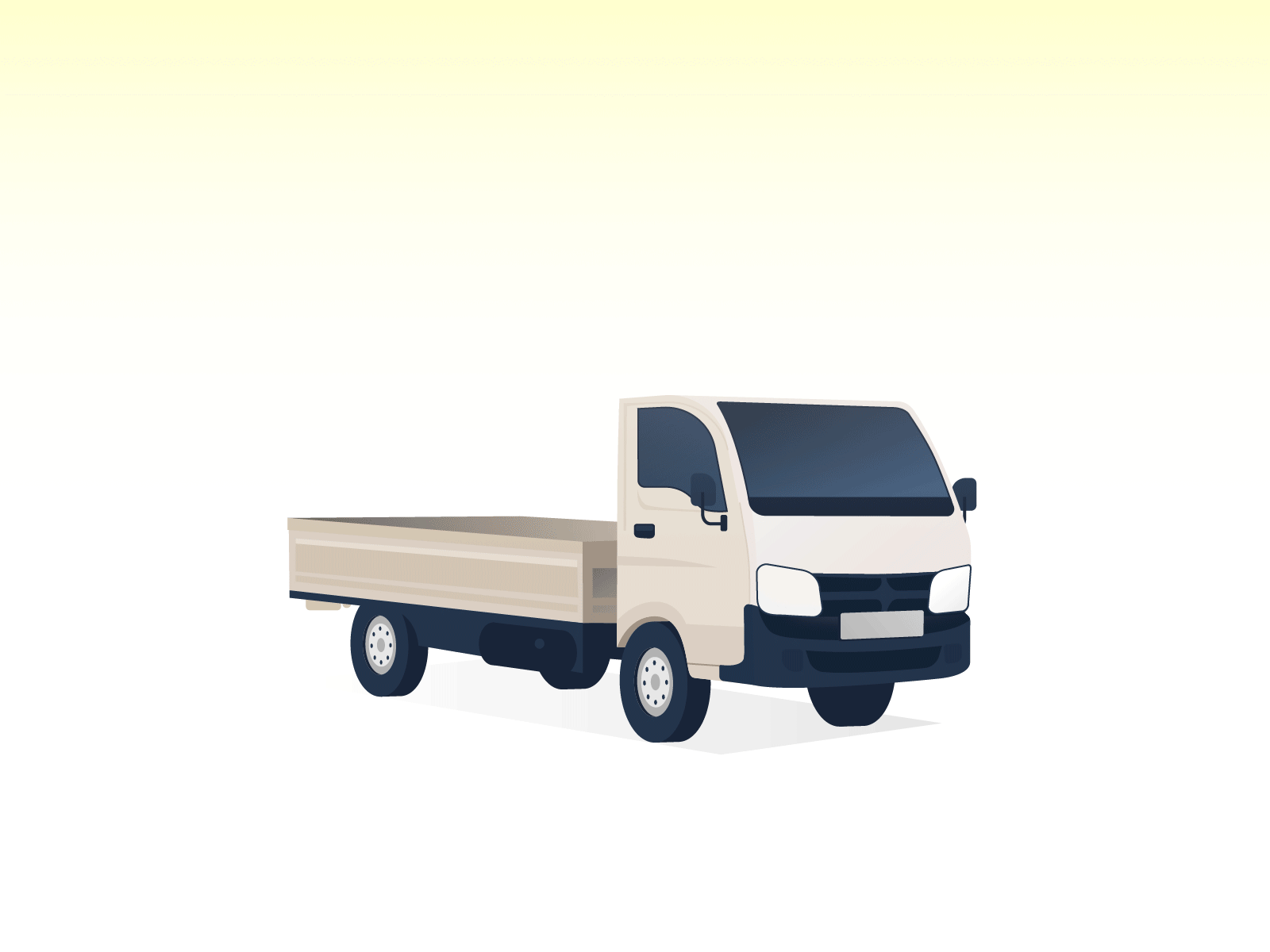Indian Trucks bolero branding color delivery design flat graphic design icon illustration logistics logo tata trucking ui vector