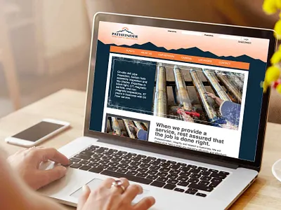 Pathfinder Inspections Website branding design graphic design ui ux web website