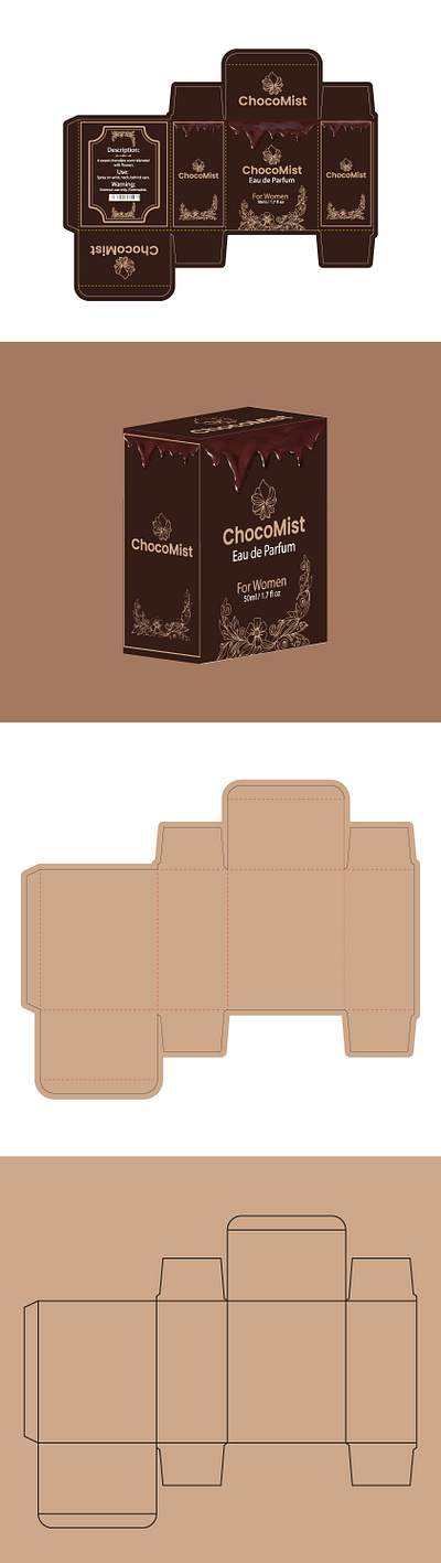 package, Box, Die-line, Die-cut flatdesignpackaging