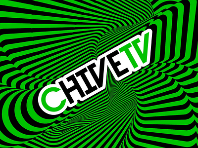 Chive TV Animation animation broadcast logo animation motion design motion graphics pattern television tv