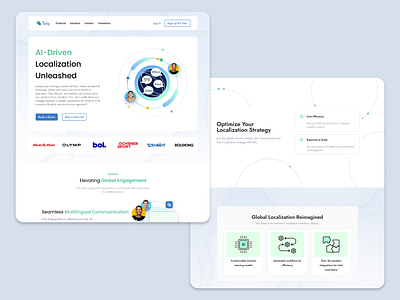 Landing Page Refresh branding design landing refresh ui ux website
