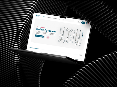 Medical Website - CodeKit 3d animation branding codekit design doctor graphic design hostpital illustration logo medical ui vector