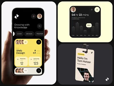 UX UI Design - OrbitEx 3d animation branding graphic design logo motion graphics ui
