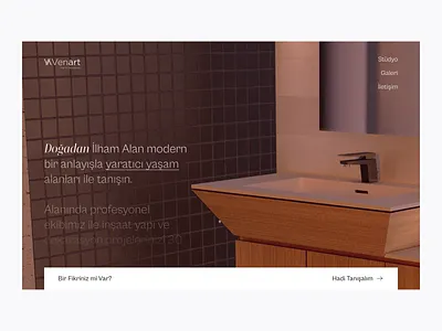 VenArt Website & Branding Design branding concept figma logo website