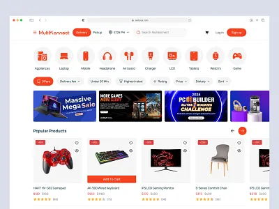 Electric E-Commerce Web Application