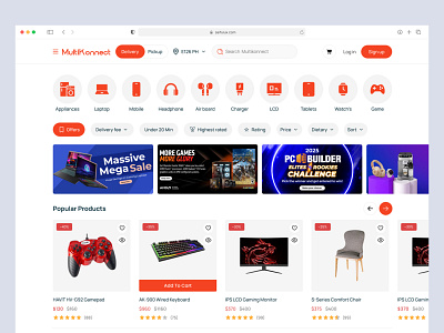 Electric E-Commerce Web Application