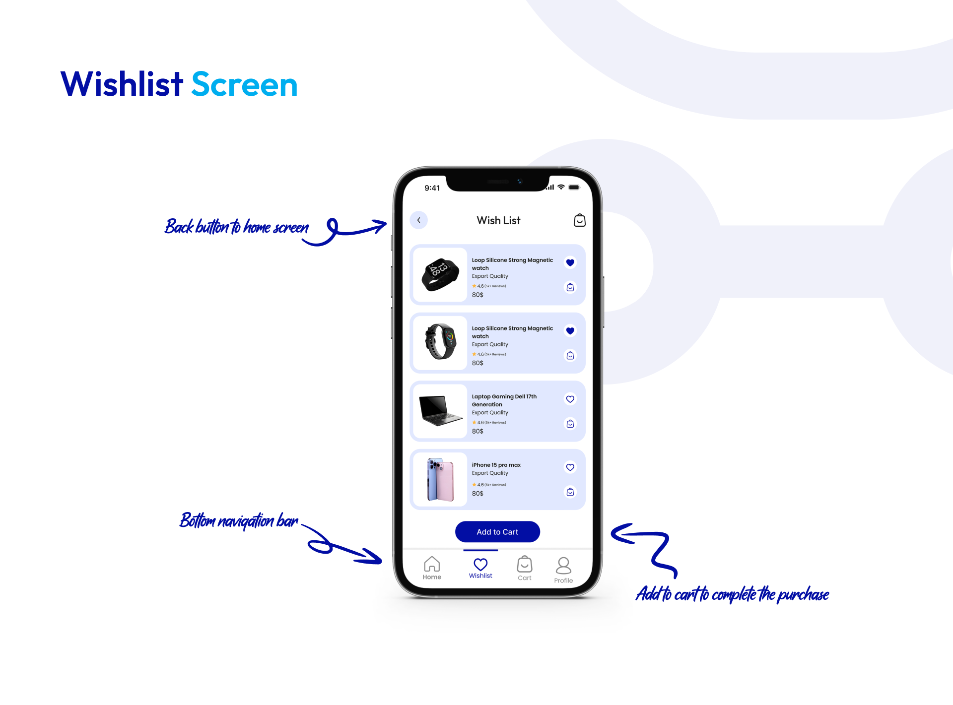 Example of Design UI For Your Mobile App Or Website