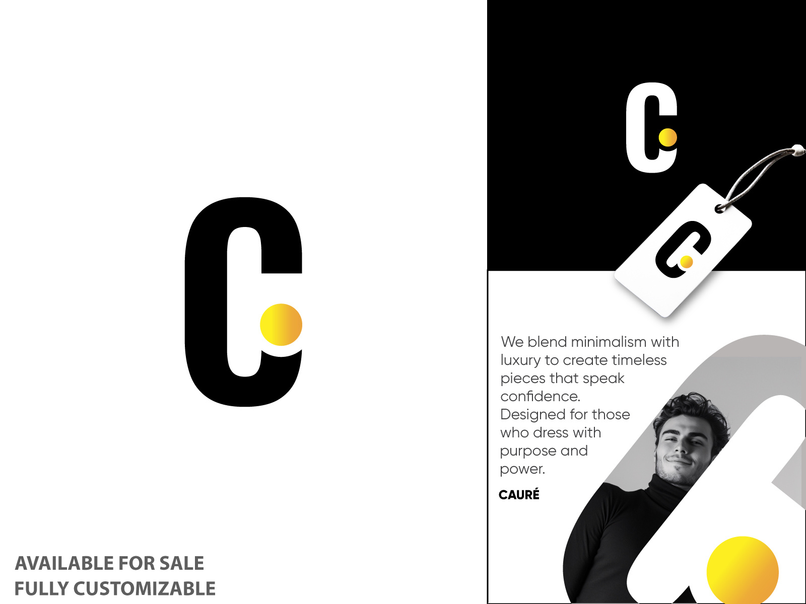 C letter logo | Fashion | luxury | Caure logo for sale beauty product logo brand identity branding c letter c logo clothing logo design fashion logo graphic design logo logo design luxury logo premium clothing shampoo trend