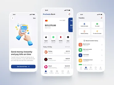Fintech Bank App UI Design app ui bank bank app bank app ui banking app finance app finance app ui fintech fintech app fintech bank fintech bank app mobile app mobile banking ui ui design uiux
