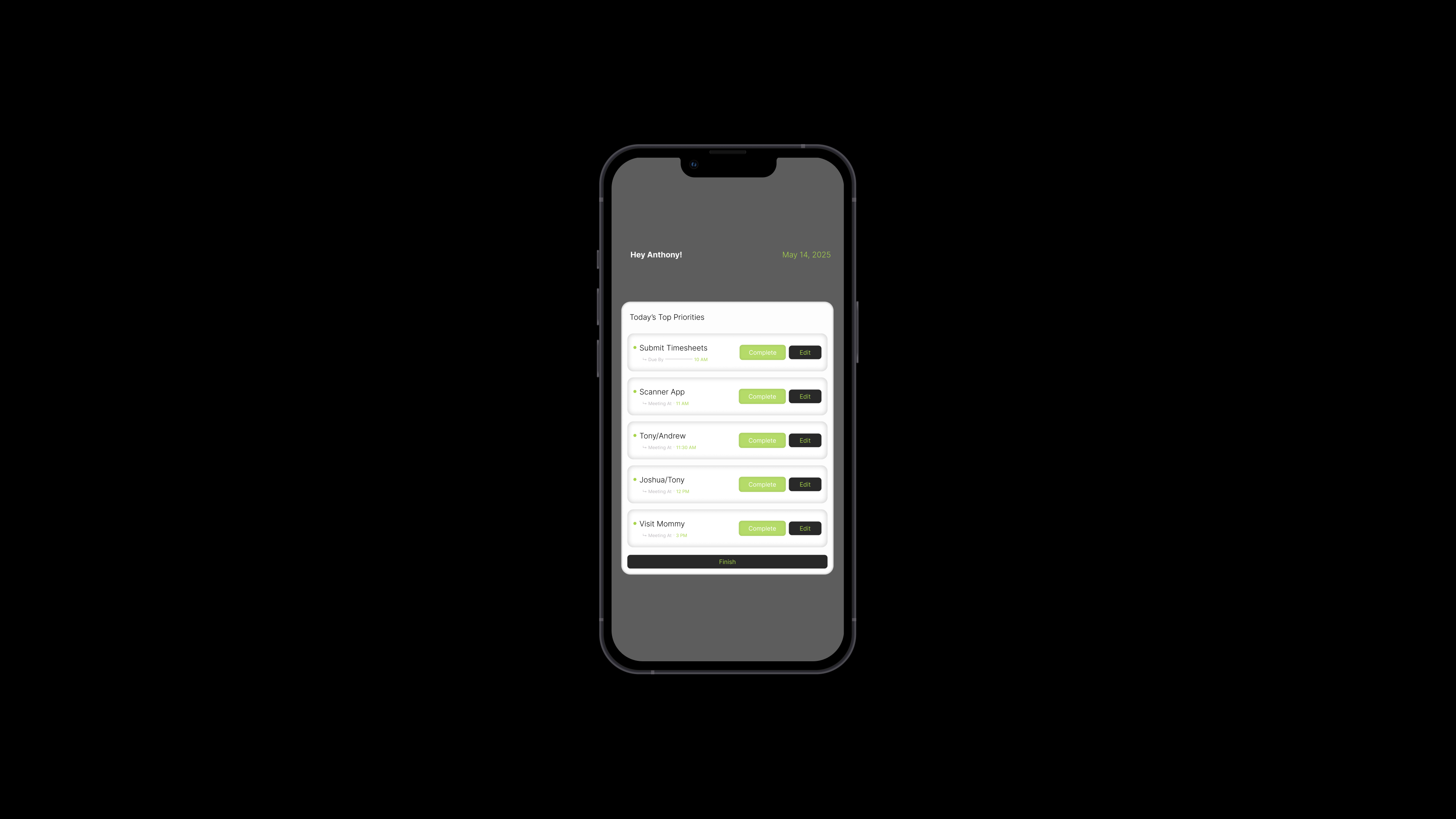 DAILY PLANNER /FIGMA /UI /UX /PROTOTYPE figma ui design ux design