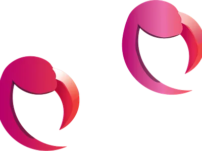 Flamingo Logos branding design graphic design illustrator photoshop