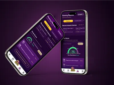 Rummy Analytics 3d analytics animation app branding game analytics mobile mobile app mobile design motion graphics online rummy rummy rummy game