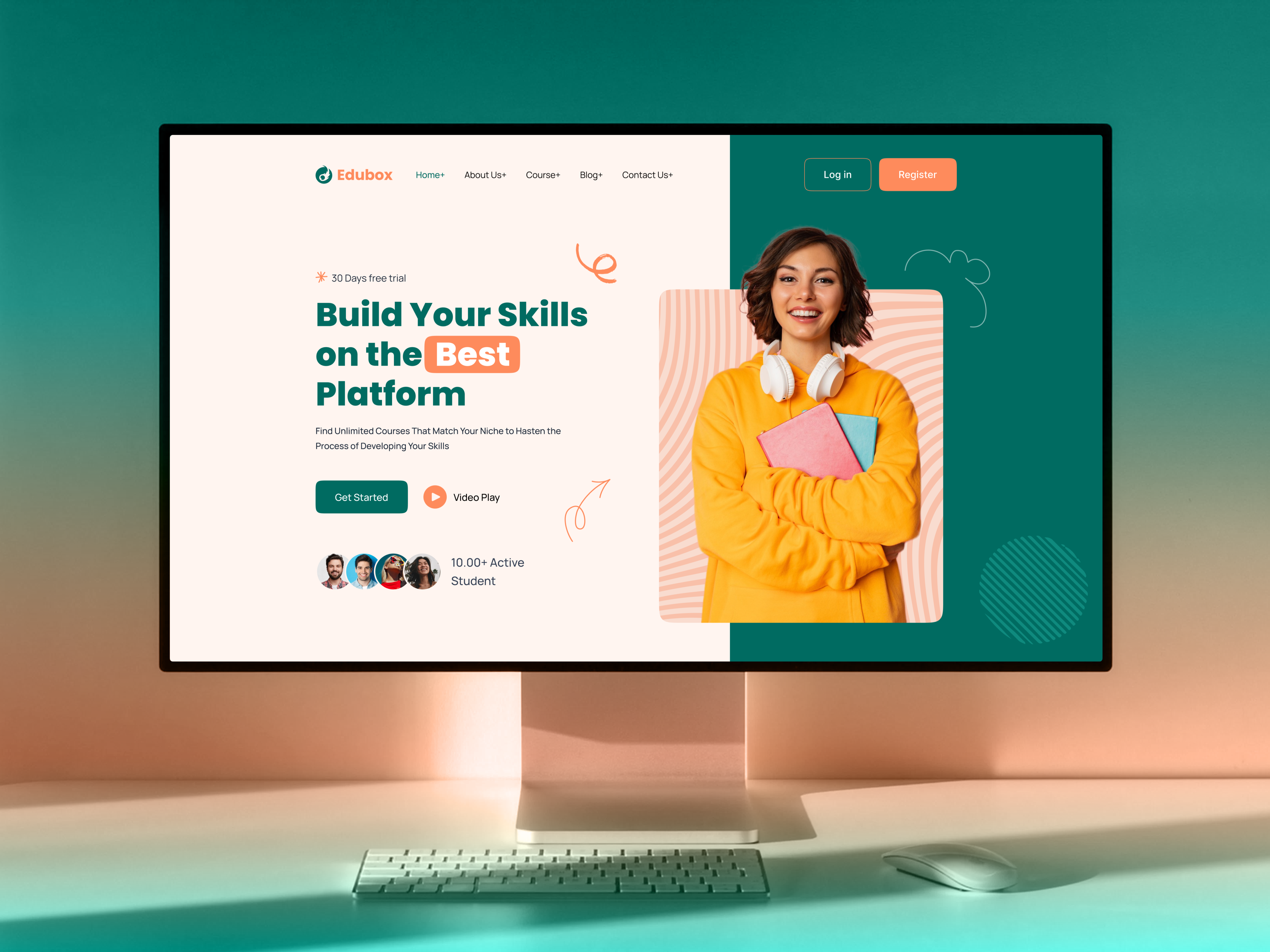 Example of Conversion Driven Landing Page Design