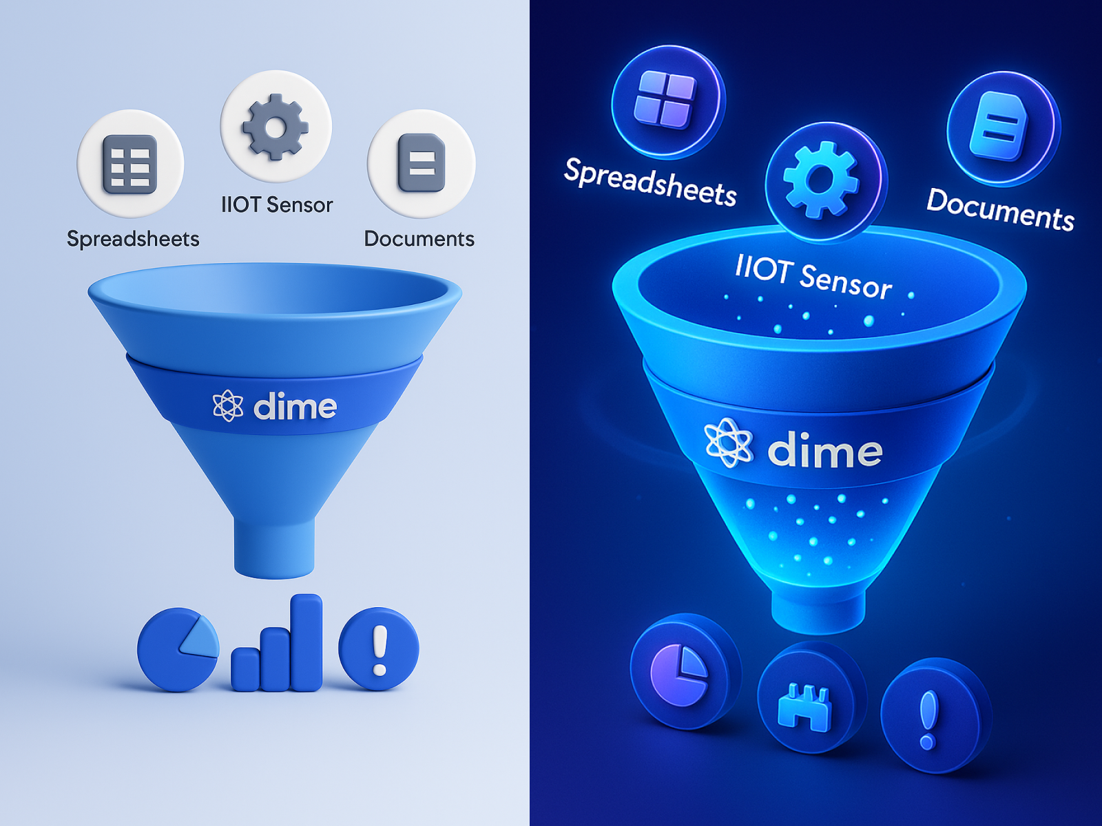 Effortless data aggregation illustration 3d ai builder chart chatpgpt data documents graphic design icons illustration neel network pie chart prakhar sharma spreadsheets ui ux web work