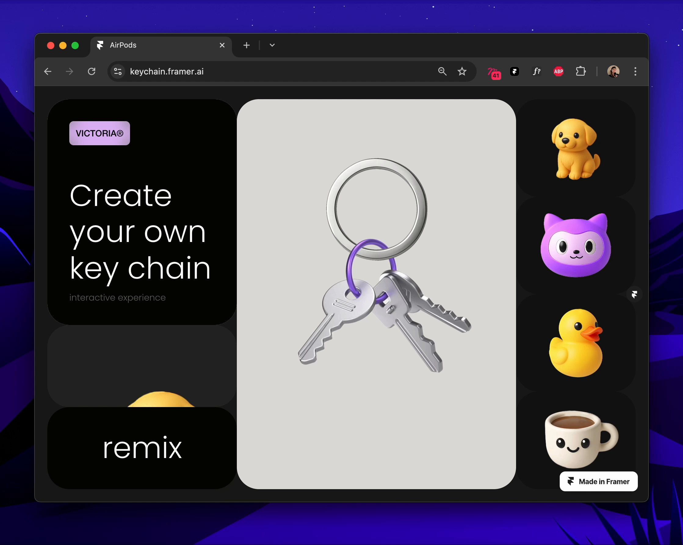 Example of Framer Websites