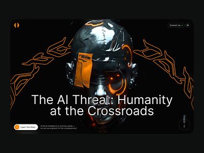 Hero UI – AI Threat figma