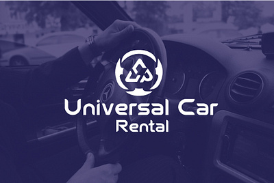 Car Rental logo design for Universal car Rental branding car driving logo car logo car rental logo car service logo desiner graphic design logo logo branding logo design logo desiner logo icon logo maker minimal logo motion graphics