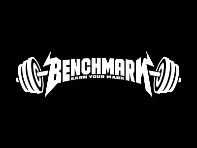 Benchmark | Logotype benchmark brand design branding gym gym logo lift weights lifting logo design strong strong type training logo type type design typography weight lifting weight training weights working out