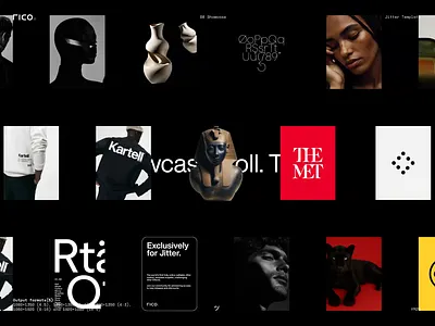 Showcase 08 animation branding graphic design jitter motion