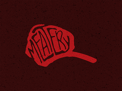 Meatery - Logo blood branding design graphic design letter logo meat raw red tomahawk typography vector