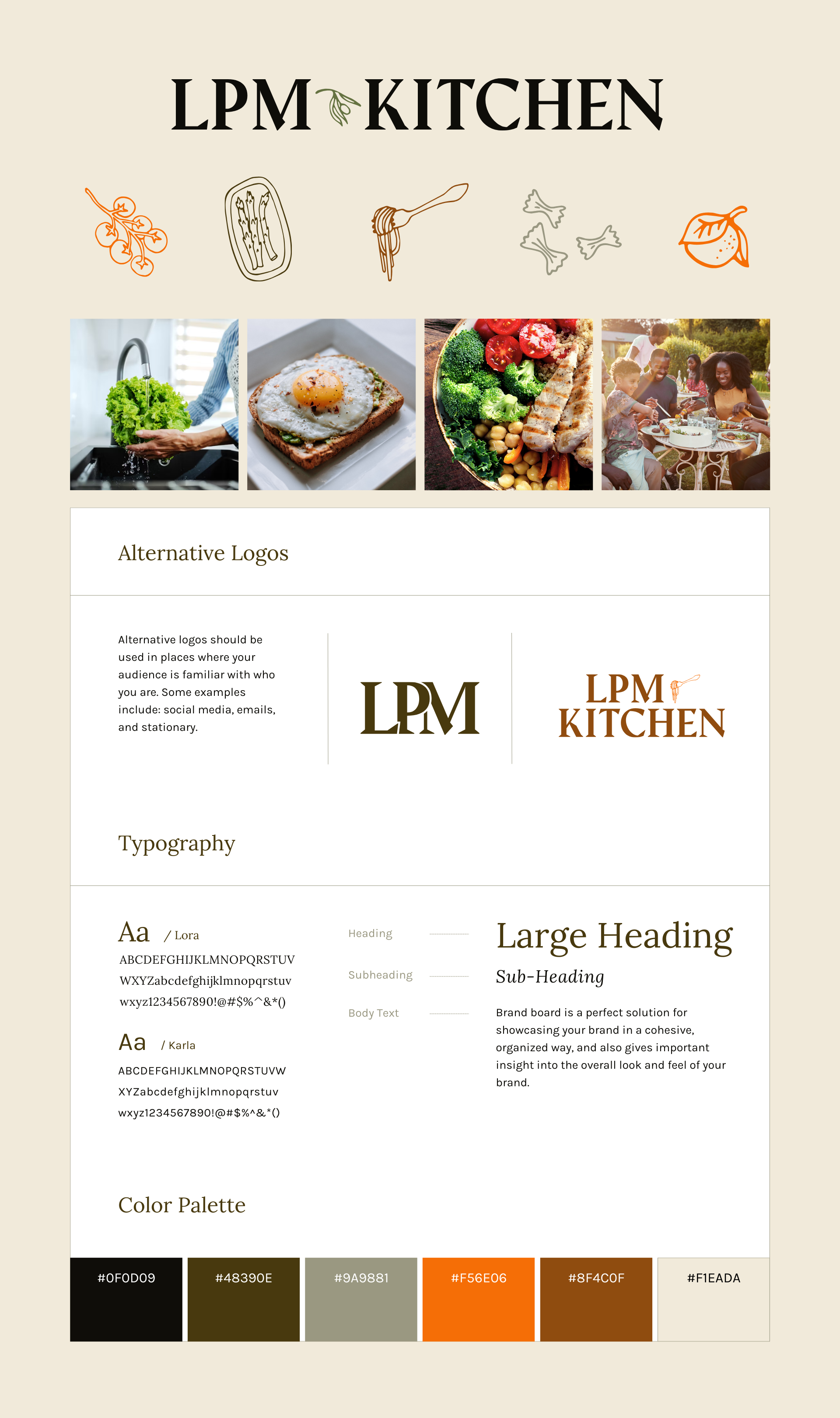 Personal Chef Branding branding graphic design logo