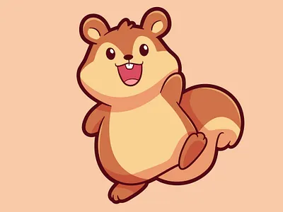 Adorable Squirrel Waving at the Camera tree