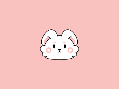 Habu Haus art branding bunny design flat flat design illustration logo vector