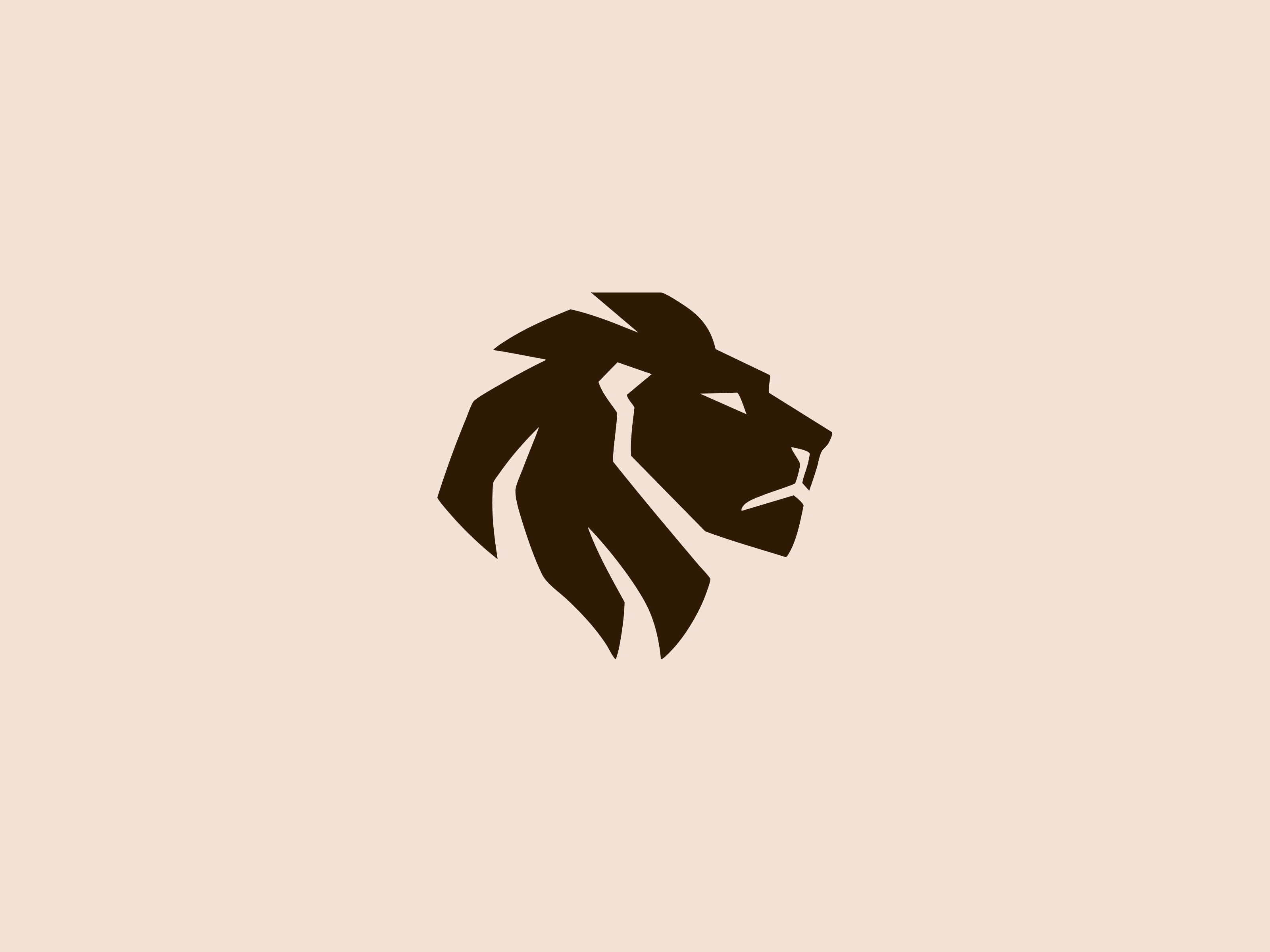 Lion Logo Mark by Orix Branding for Orix Creative on Dribbble, image size:3200x2400