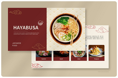 Hayabusa - Japanese Food Restaurant Pitch Deck business
