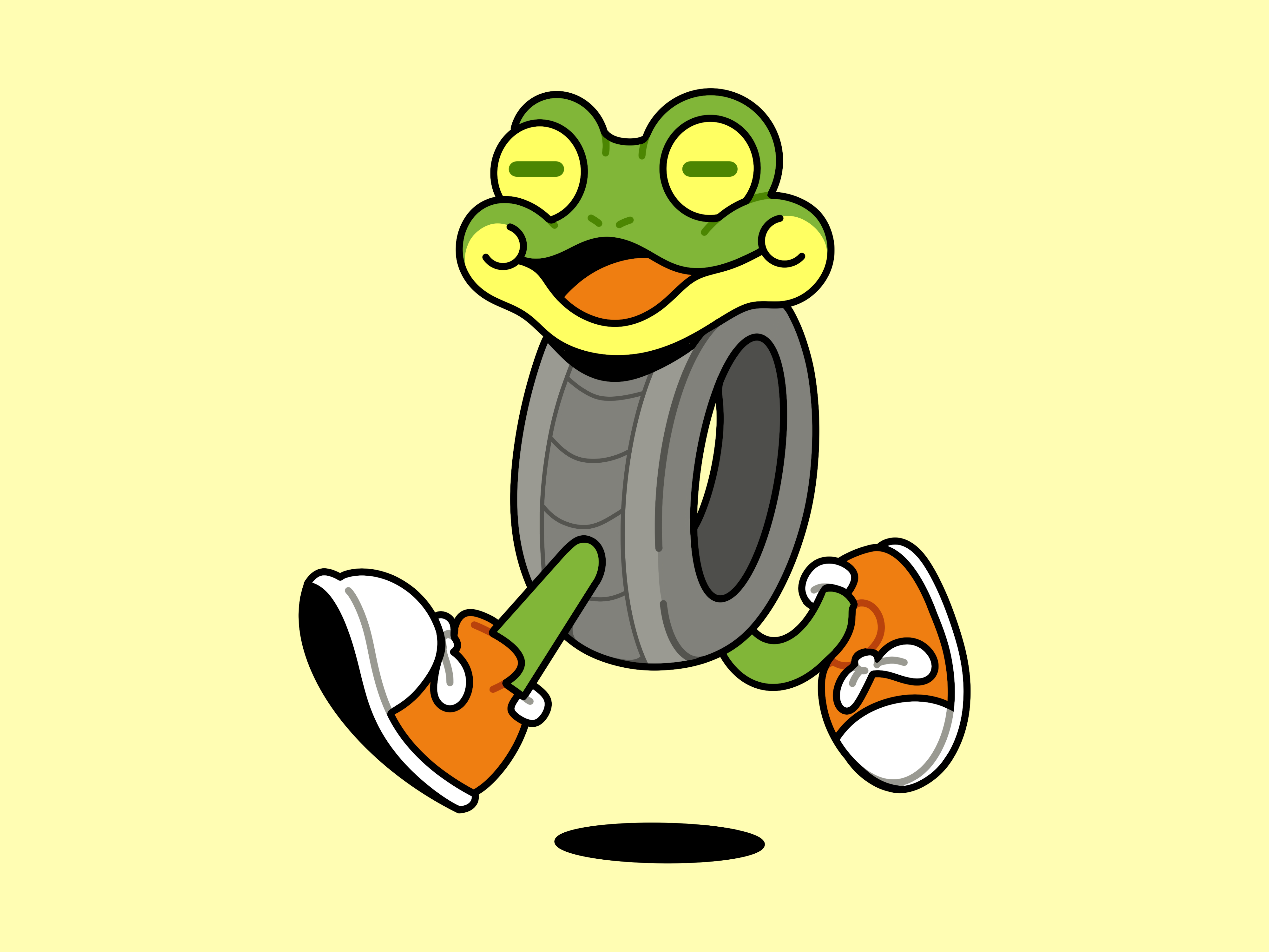 Example of Character Mascot Cartoon