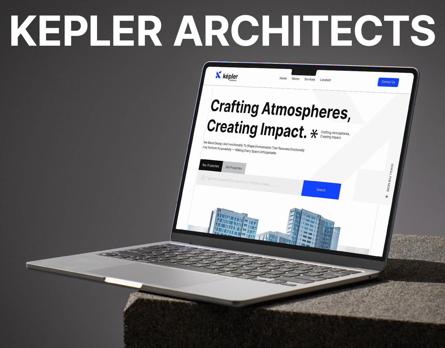 Kepler Architects | Web Design architects responsive design web design website website design