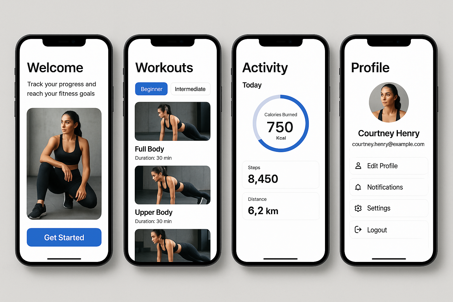 Example of Mobile App Design 