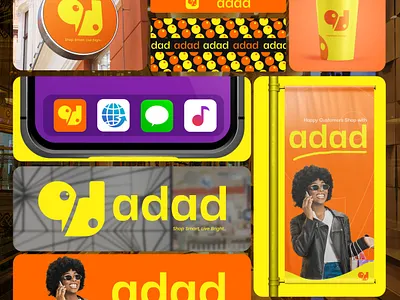 Brand Identity (Adad) ads brand design brand identity branding e commerce graphic design marketing photoshop shopping social media social media design visual design