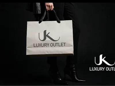Uk Luxury Fashion logo branding graphic design logo
