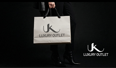 Uk Luxury Fashion logo branding graphic design logo
