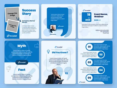 Social Media Template collateral