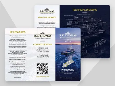 Retargeting Brochure Design typography