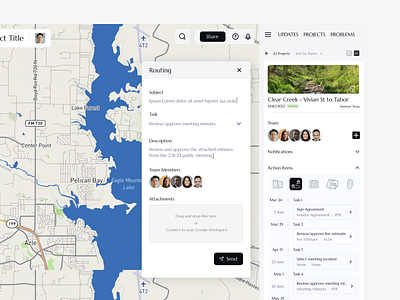 Dashboard : Live Collaboration chat clean dashboard design landing page live collaboration saas ui ux