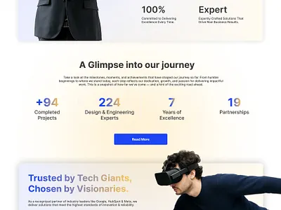 3Portals - Sample Landing Page UI Design graphic design ui ux
