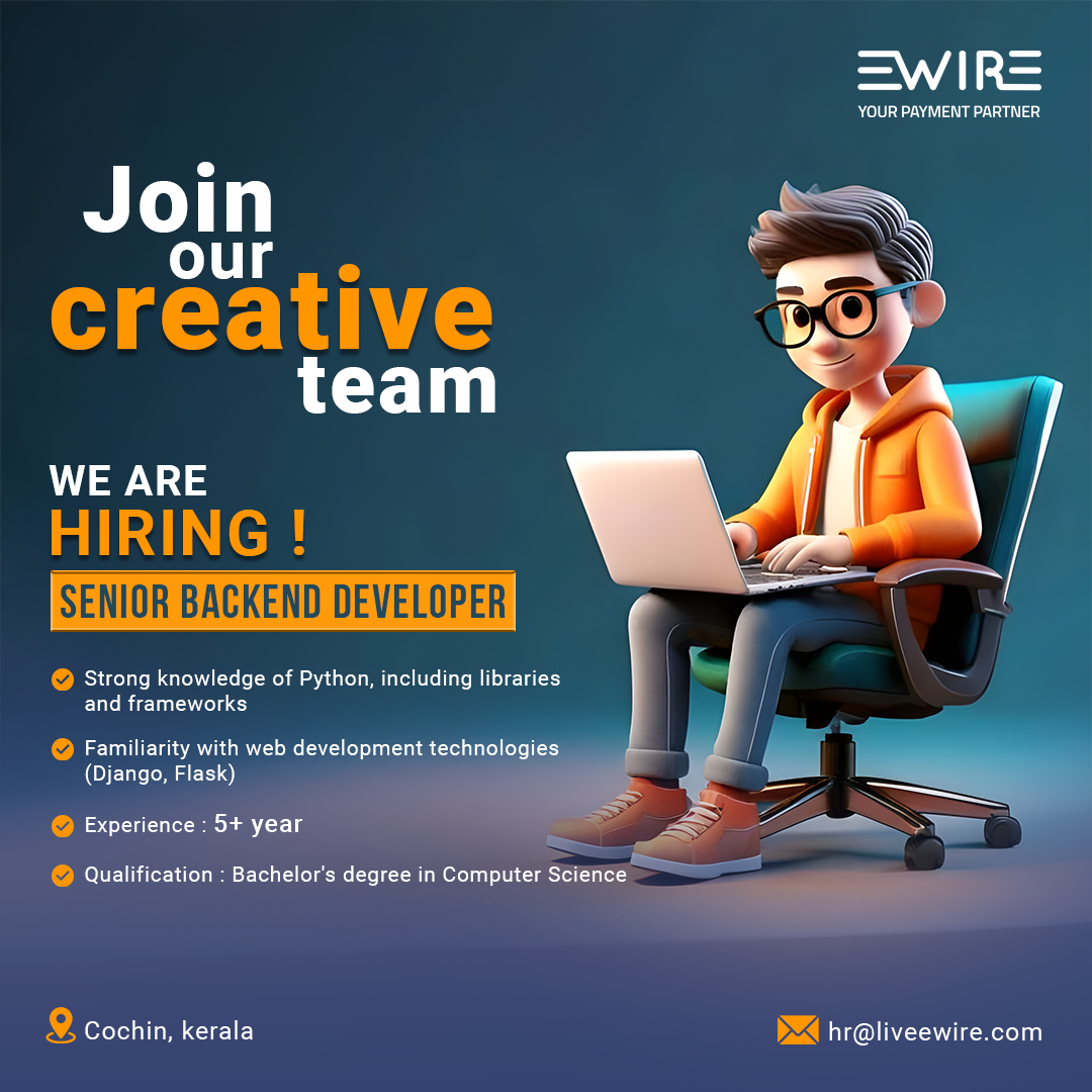 Hiring Poster | Senior Backend Developer hiring poster hiring poster design hiring social media poster job hiring job hiring creatives job hiring design 2026 job hiring flyer job hiring poster job hiring poster design job hiring social media poster we are hiring we are hiring creatives we are hiring poster we are hiring template
