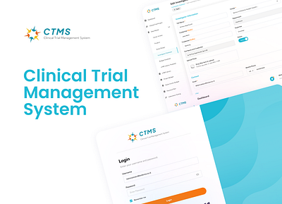 Clinical Trial Management System - BIOFARMA design ui uiux design web design