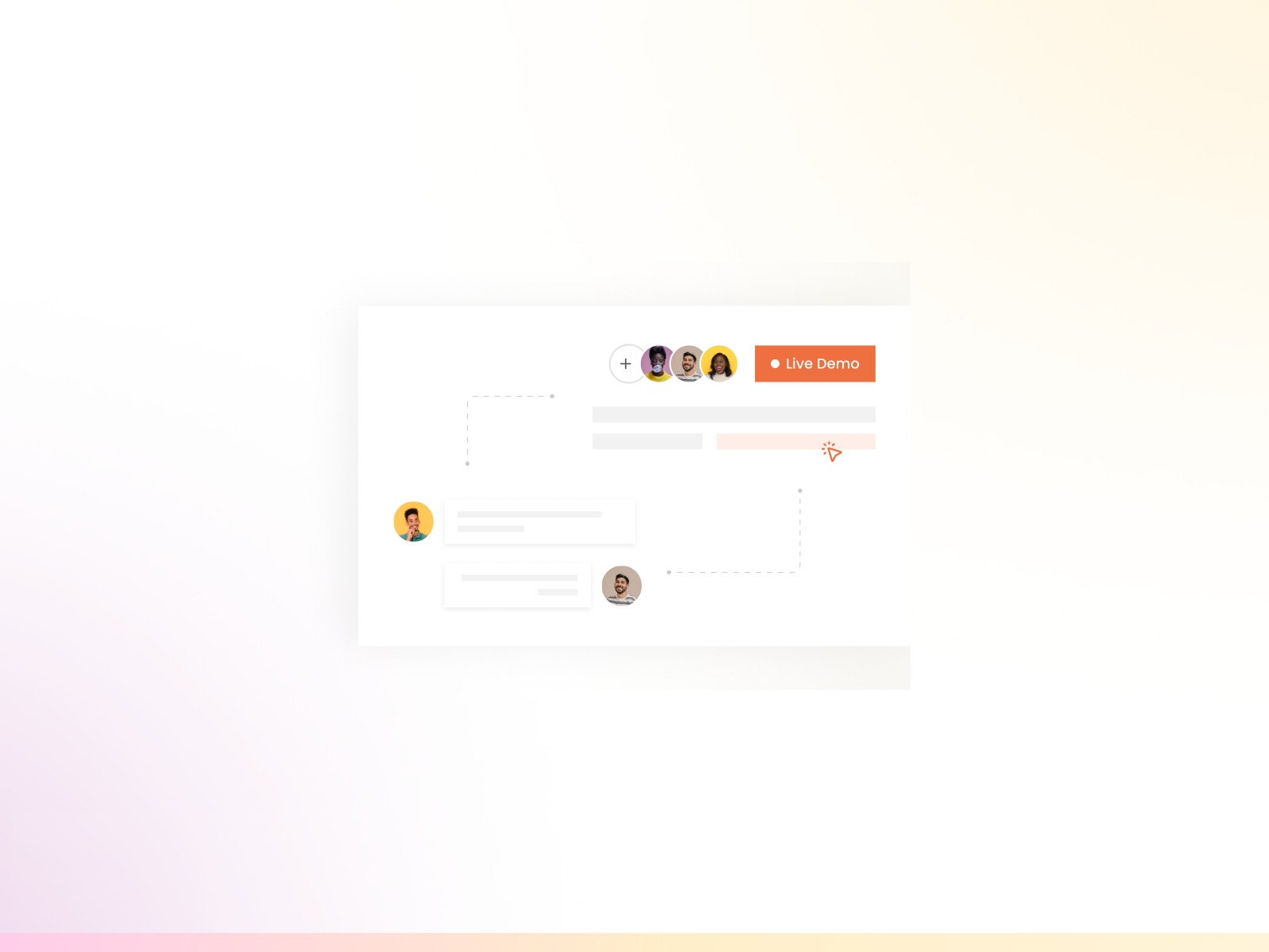Meeting Concept Image concept design graphic design illustration meeting minimal ui ux web design