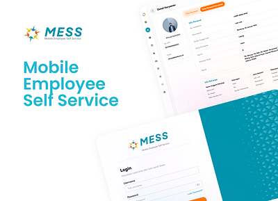 Mobile Employee Self Service - Biofarma design ui uiux design web design