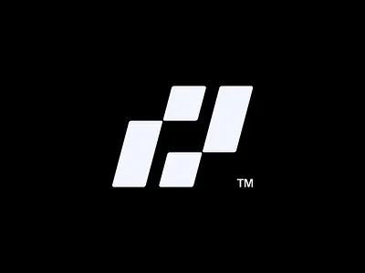 Motion Logo Design Concept ai black branding clean defi edge icon identity logo logomark modern premium pro saas sharp symbol tech web3